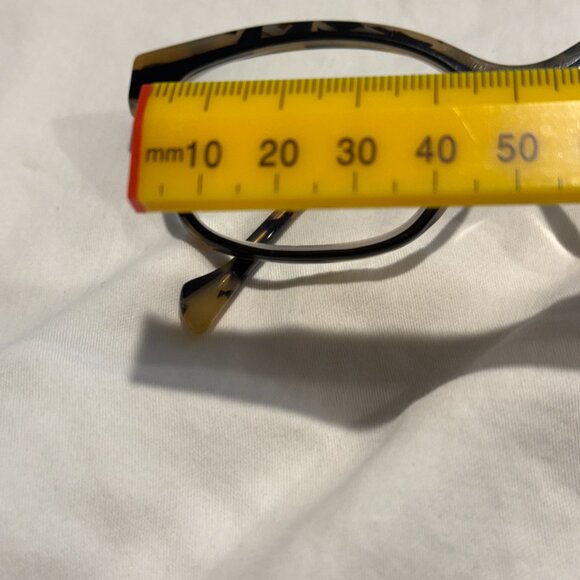 Face a Face Eyeglass Frame Shiso 1 Col 2135 Cat Eye Shape Black Light Tortoise - Picture 14 of 16